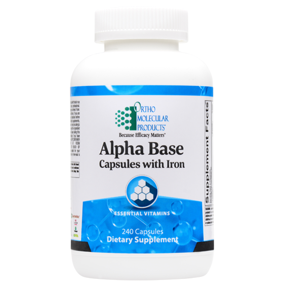 Alpha Base Capsules w/ Iron   240 CT